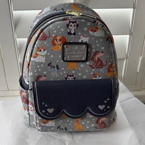Loungefly Disney Parks Cats and Dogs Mini Backpack - NWT